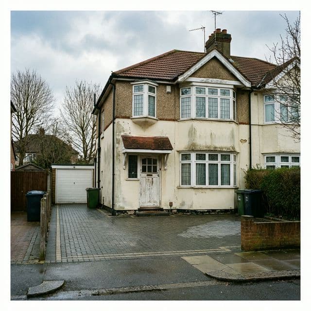 Before painting: Exterior House Repaint in Plaistow in Plaistow, London