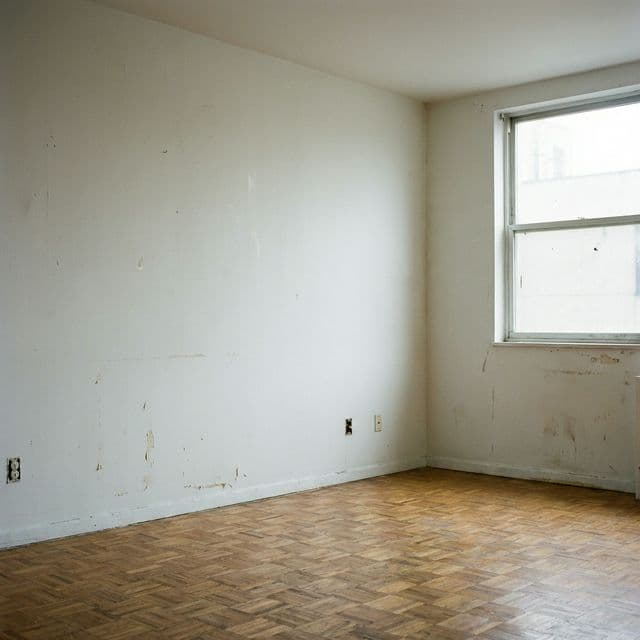 Before painting: Luxury Apartment Decorating in Canary Wharf in Canary Wharf, London